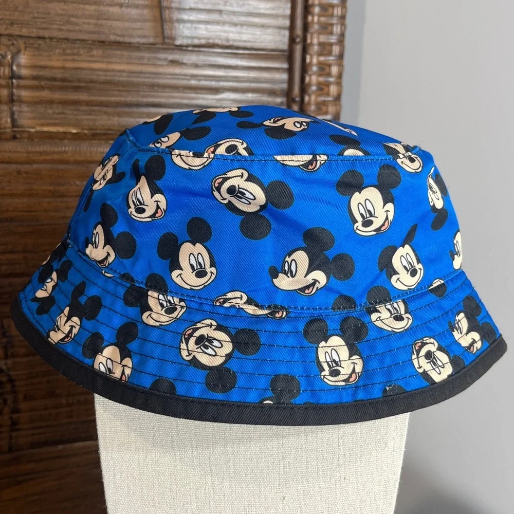 Disney Junior Royal Blue Mickey Mouse Bucket Hat, size OSFM child / toddler